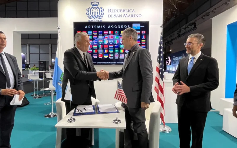 Espacio: San Marino firma los Acuerdos Artemis