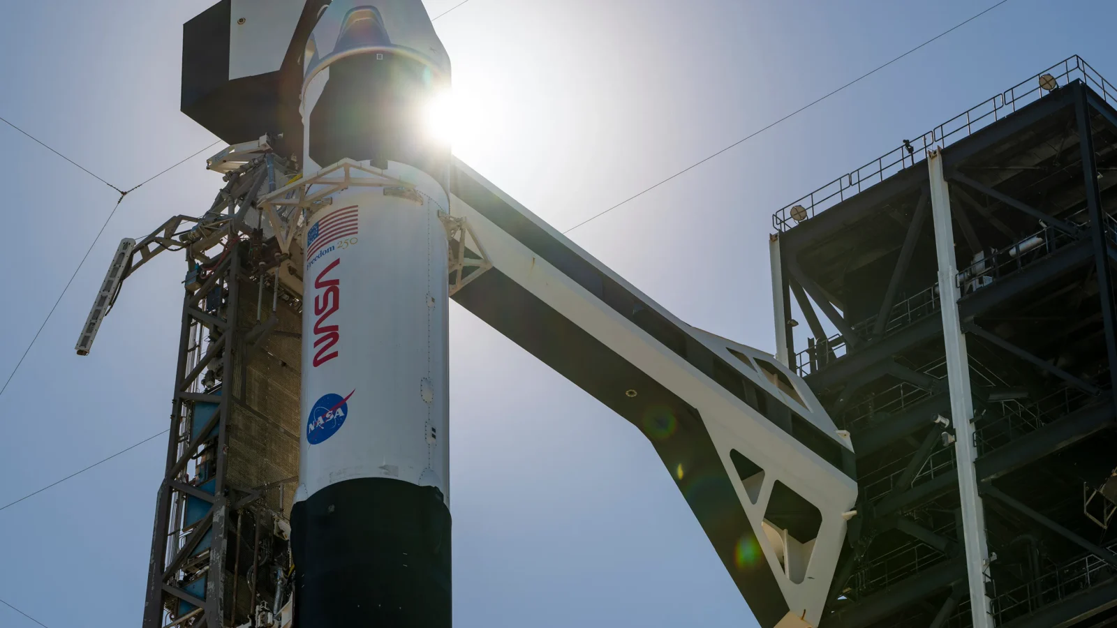 Espacio: Crew-13 llega a la plataforma de lanzamiento