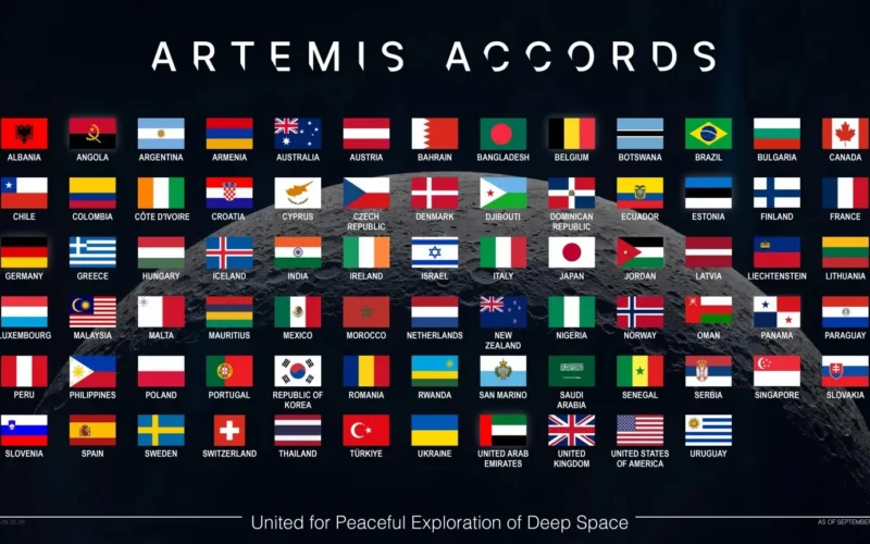 Espacio: Los Acuerdos de Artemis suman 76 países