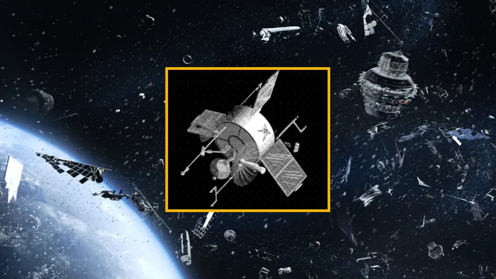 Espacio: Un satélite espía se rompe y deja incógnitas