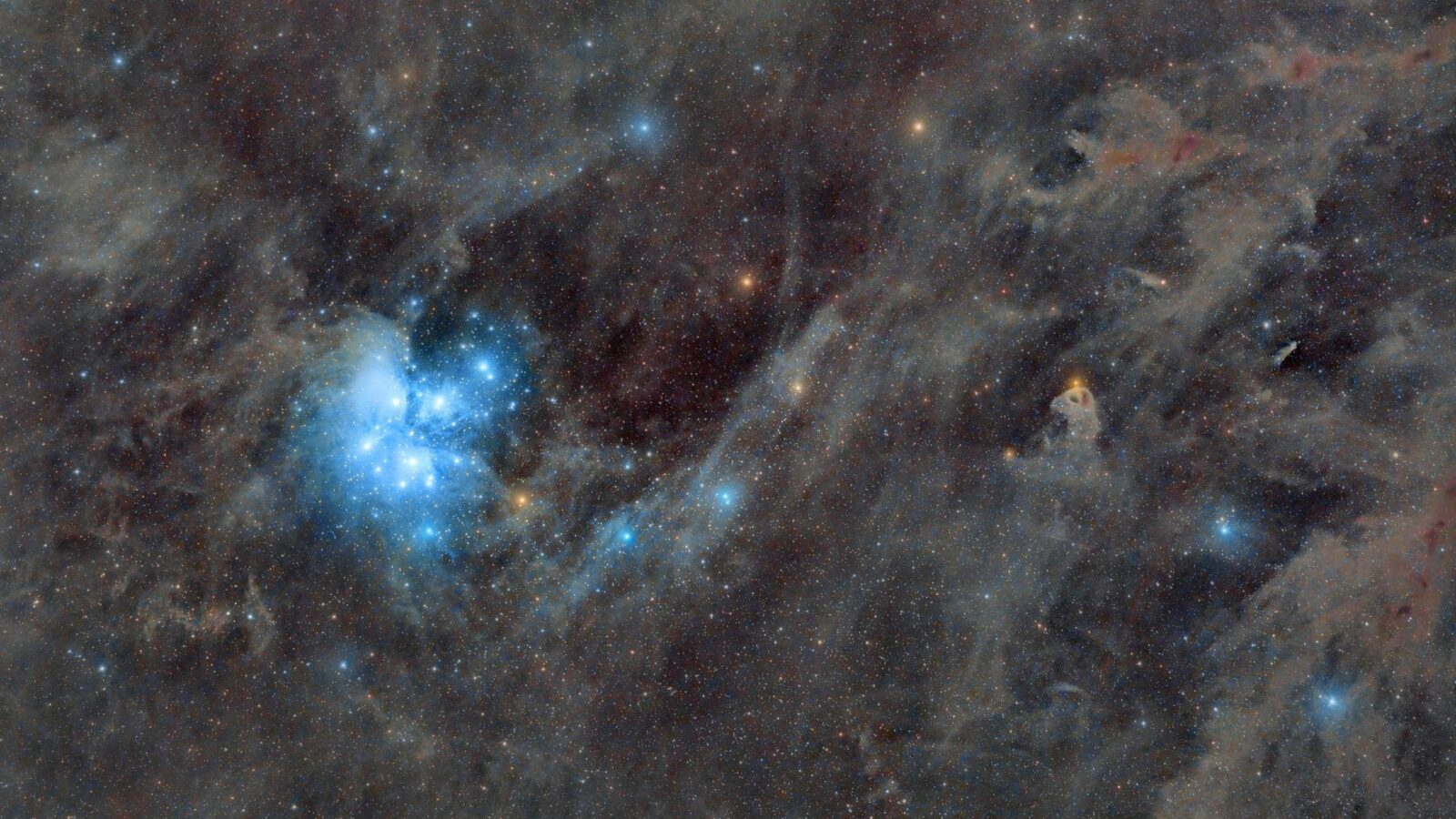 Espacio: Cómo ver la Luna junto a las Pléyades