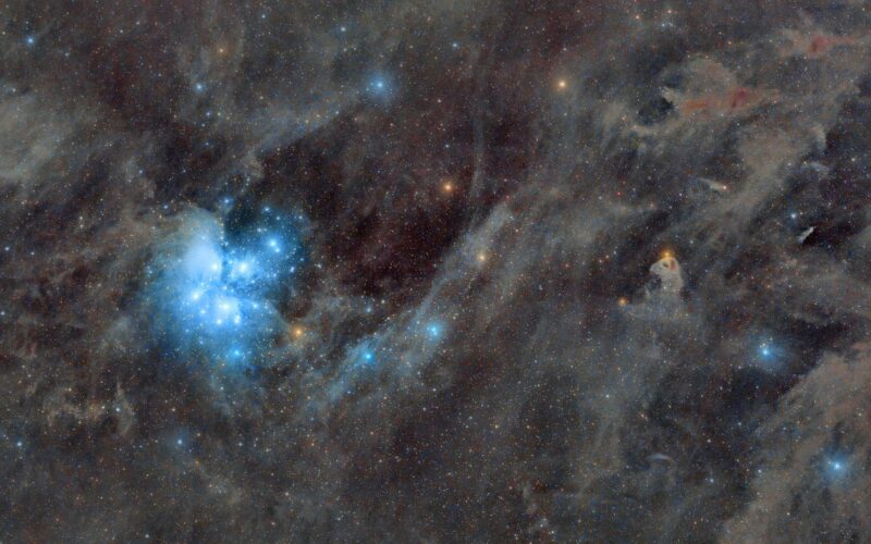 Espacio: Cómo ver la Luna junto a las Pléyades
