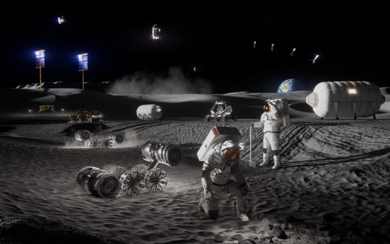 Espacio: Tres investigaciones para preparar una base lunar