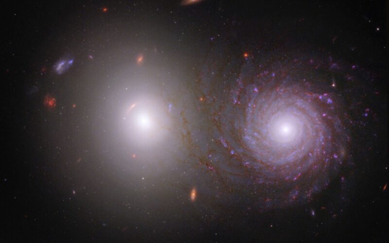 Espacio: Ayuda a rastrear polvo entre galaxias superpuestas