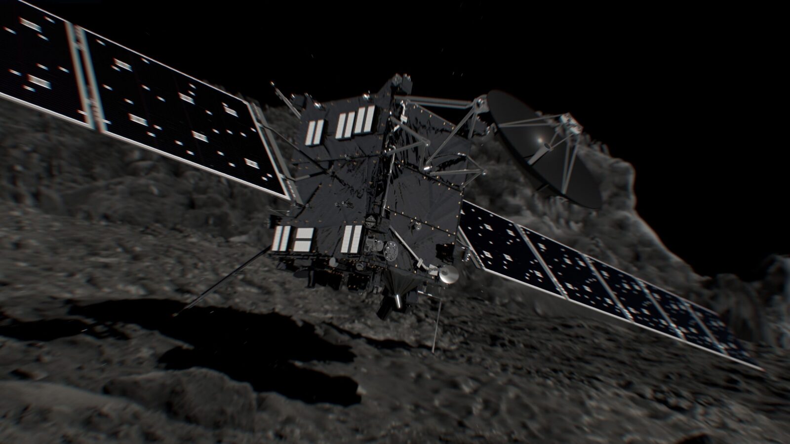 Espacio: Rosetta terminó su viaje sobre el cometa 67P