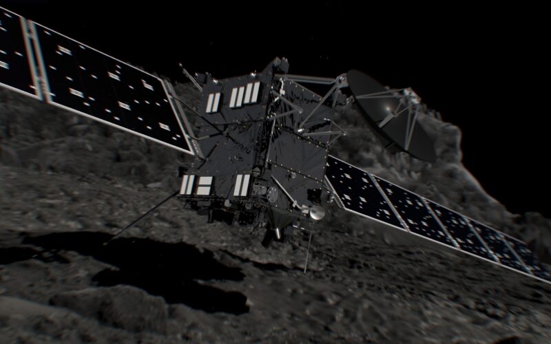 Espacio: Rosetta terminó su viaje sobre el cometa 67P
