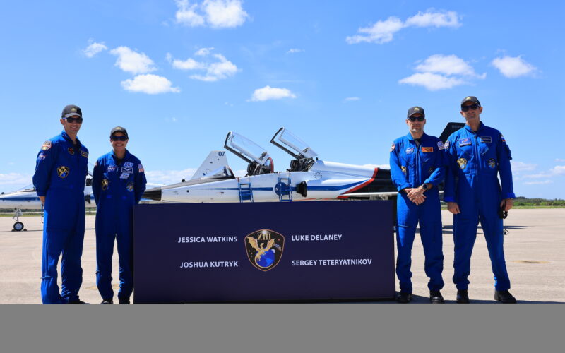 Espacio: Crew-13 llega a Kennedy para preparar su despegue
