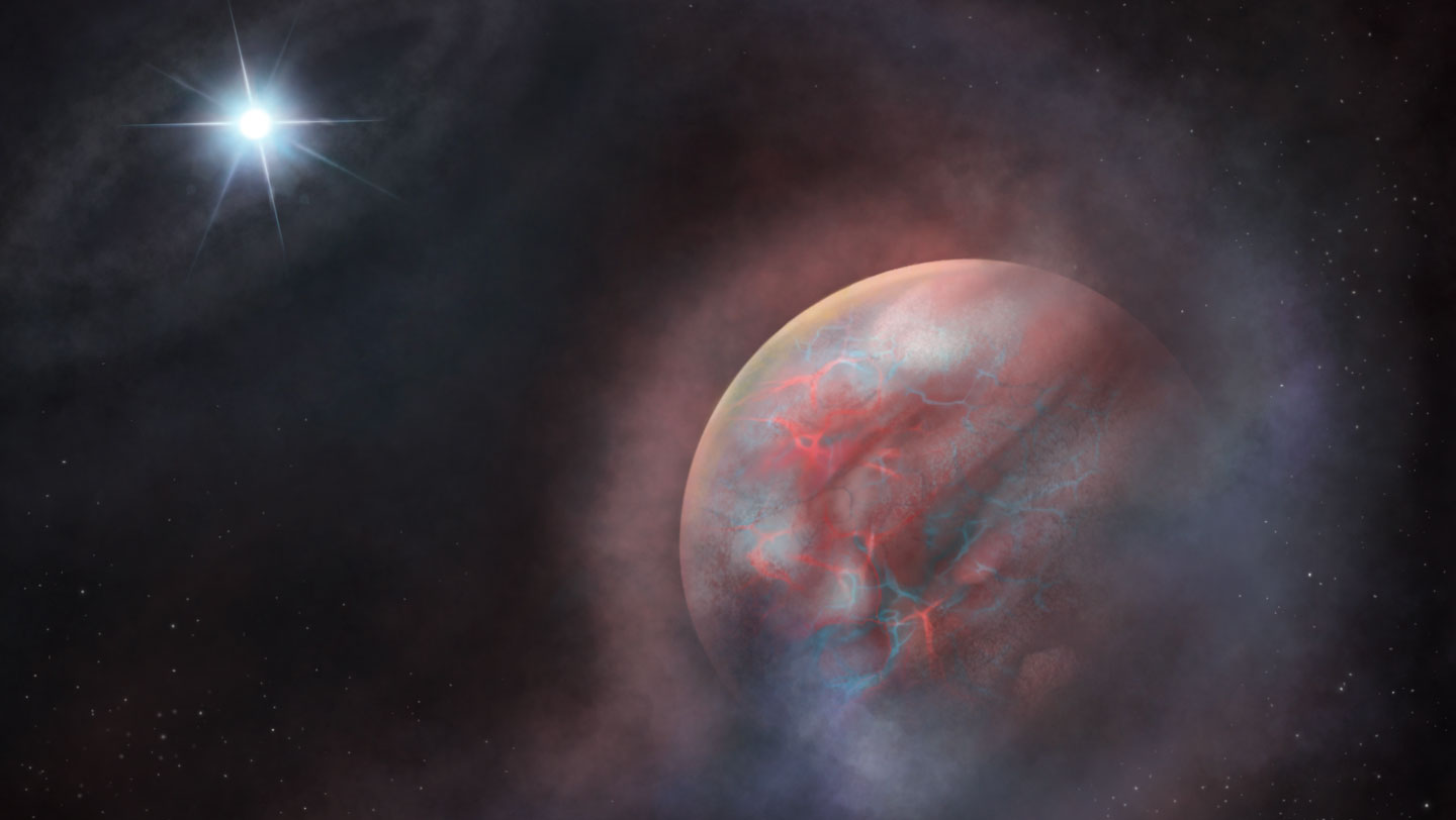Espacio: Un posible planeta renace de una estrella muerta