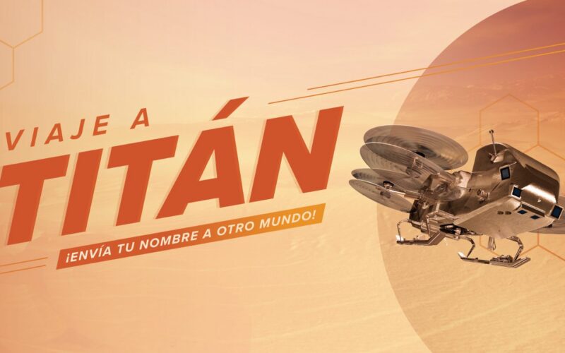 Espacio: Tu nombre puede viajar a Titán con Dragonfly