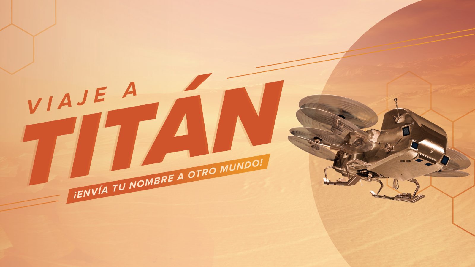Espacio: Tu nombre puede viajar a Titán con Dragonfly