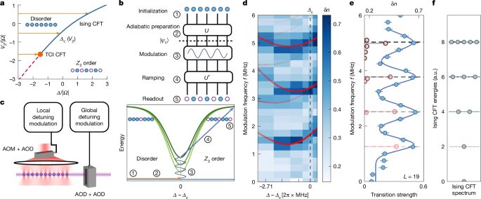 Física cuántica: Los espectros que revela una cadena de Rydberg