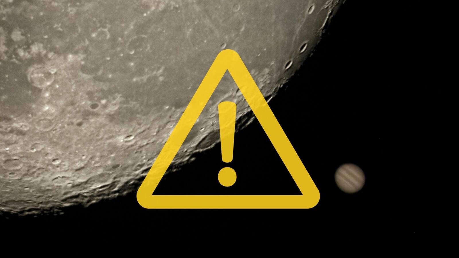 Espacio: La Luna ocultará Júpiter el 6 de octubre
