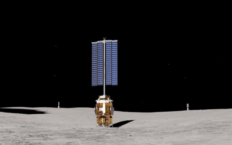 Espacio: Blue Origin presenta su torre solar lunar