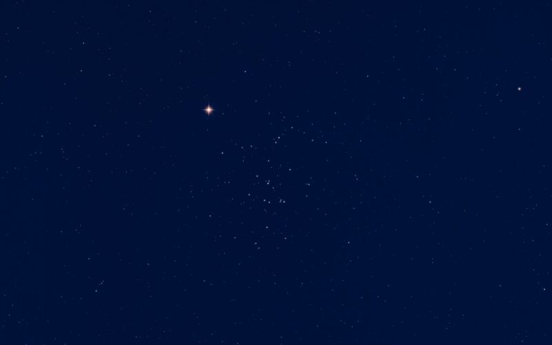 Espacio: Marte se acerca a la Luna y al Pesebre