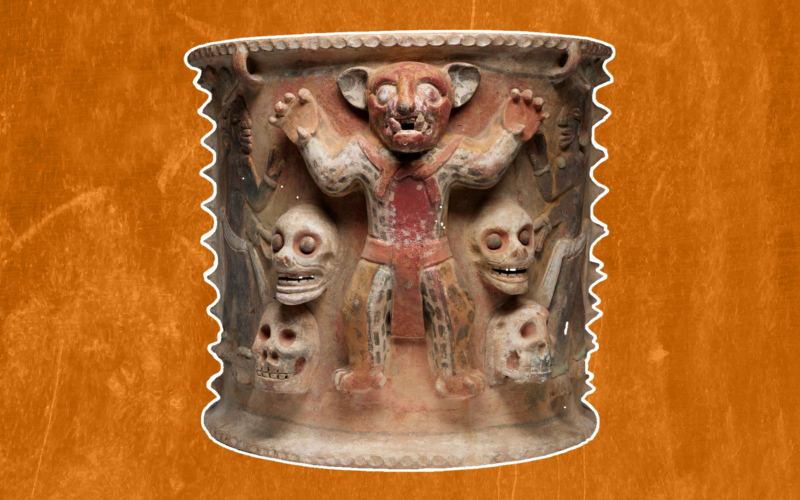 Arqueología: Una urna narra el viaje al inframundo maya