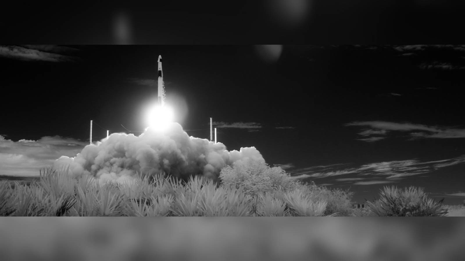Espacio: El despegue de Crew-13 visto en infrarrojo