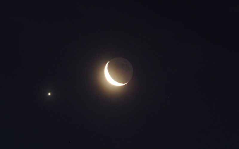 Espacio: La Luna ocultará Júpiter antes del amanecer