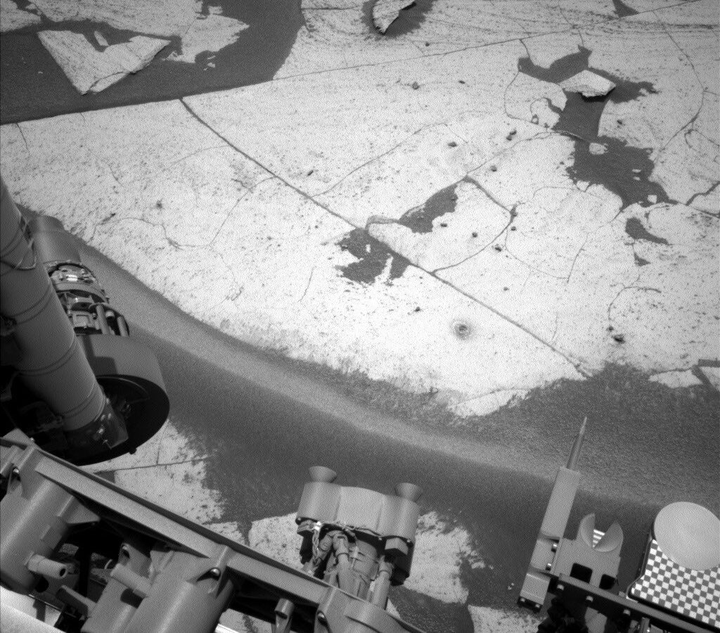 Espacio: Curiosity vuelve al laboratorio con roca marciana