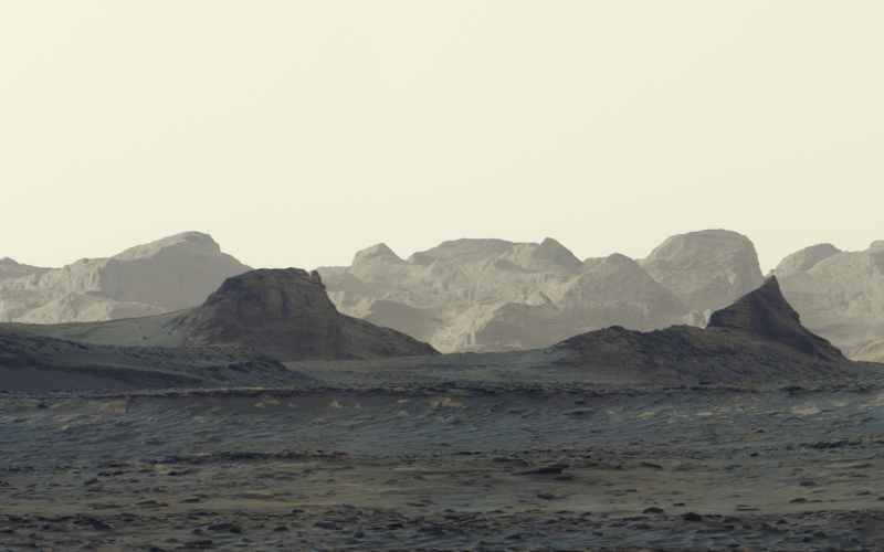 Espacio: Curiosity retrata los acantilados del amanecer marciano