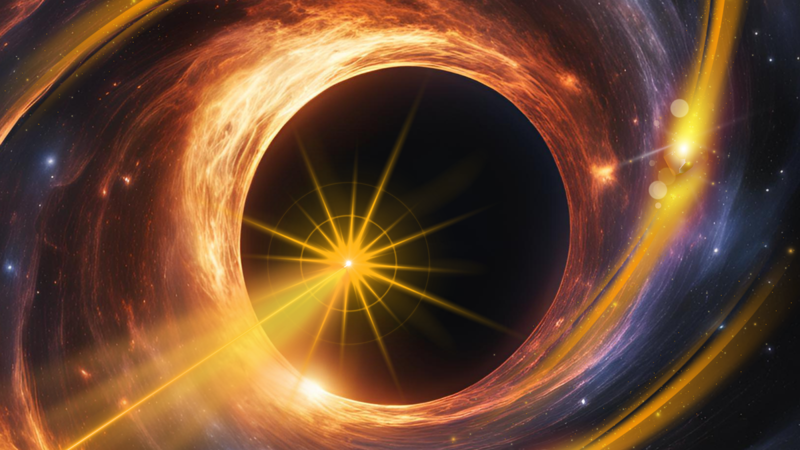 Espacio: Rayos gamma tras 8 000 millones de años
