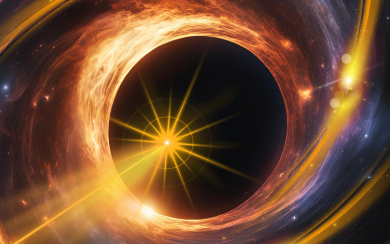 Espacio: Rayos gamma tras 8 000 millones de años