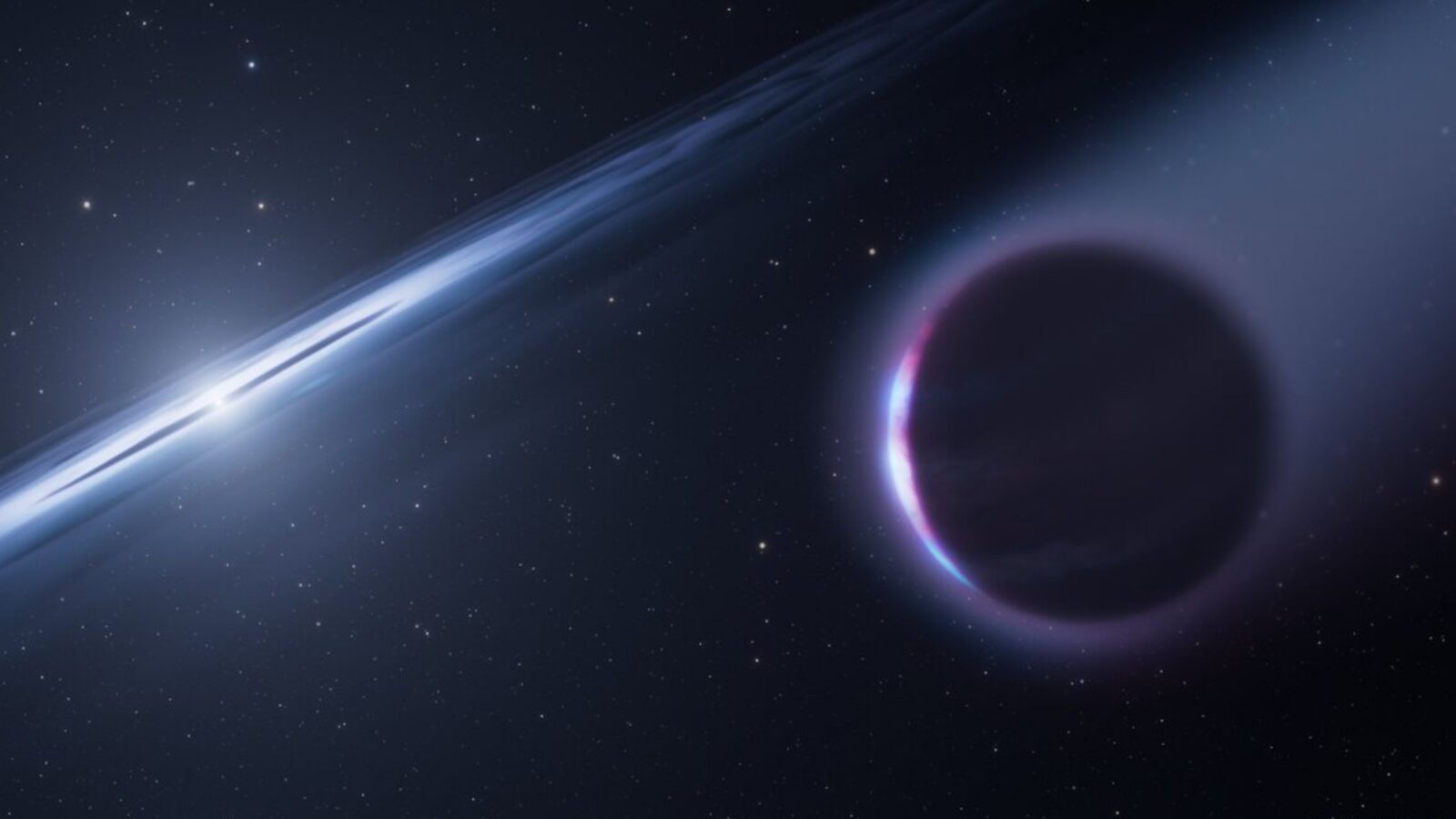 Espacio: Un posible «planeta fénix» orbita una estrella muerta