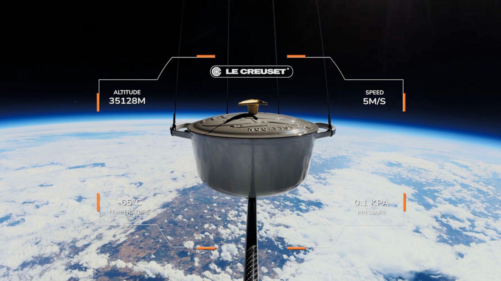 Espacio: Una cazuela de Star Trek roza el cielo