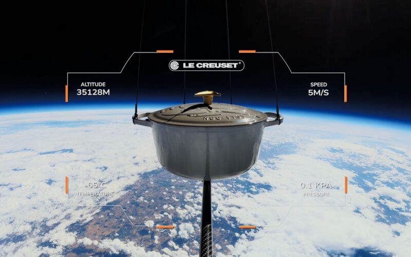 Espacio: Una cazuela de Star Trek roza el cielo