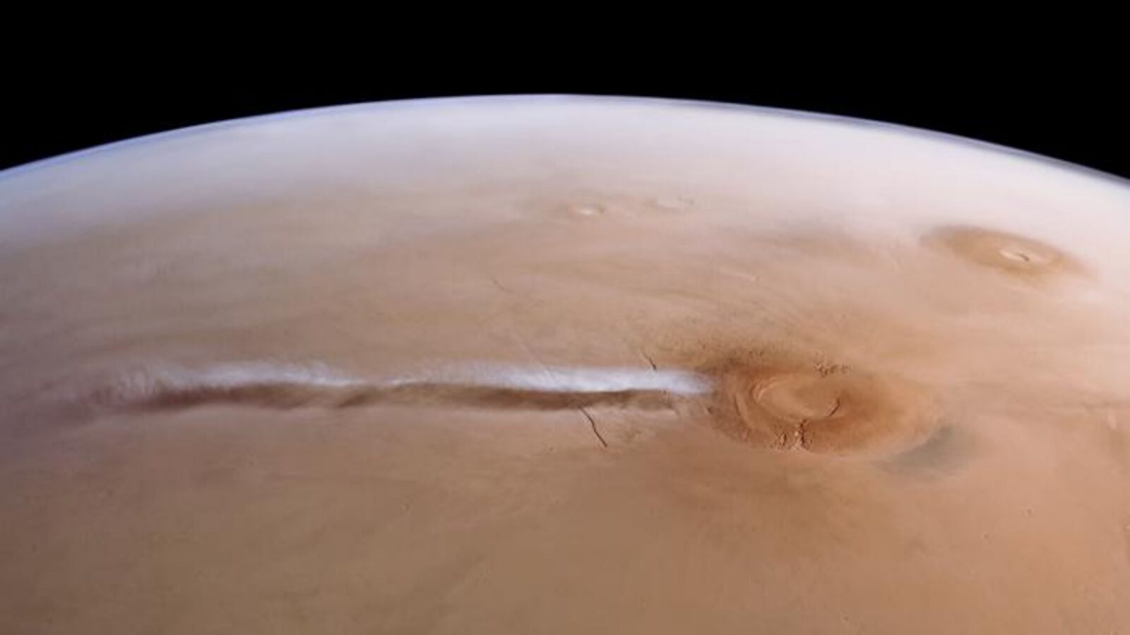 Espacio: Una nube marciana podría formar hielo sin polvo
