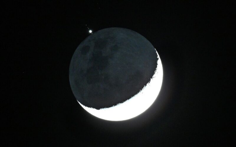 Espacio: La Luna oculta Júpiter ante las cámaras