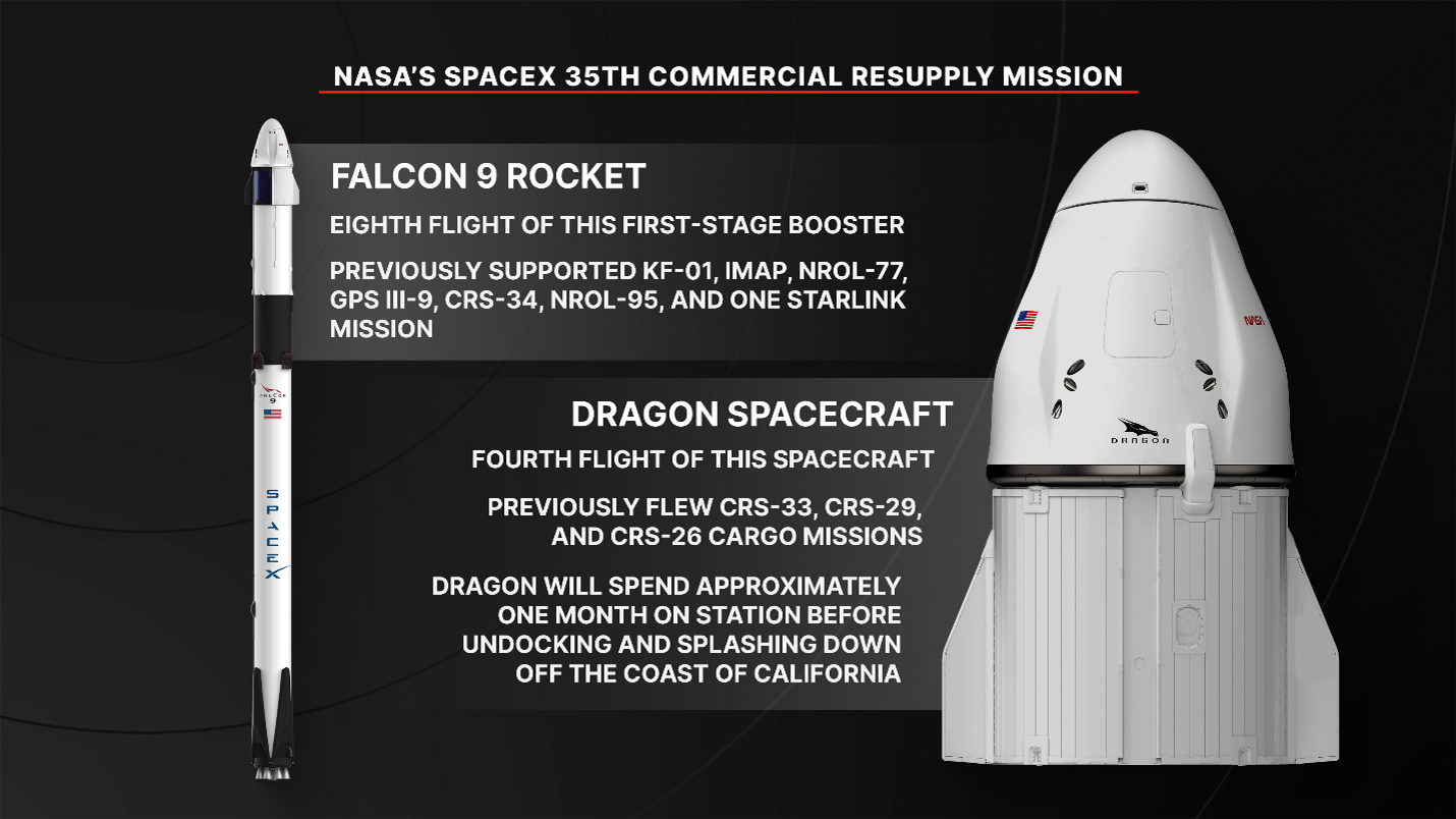 Espacio: Dragon llevará nuevos experimentos a la estación espacial