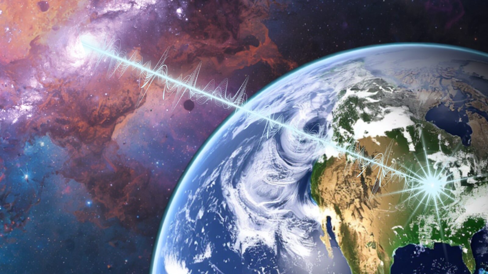 Espacio: Una ráfaga de radio desde el universo joven