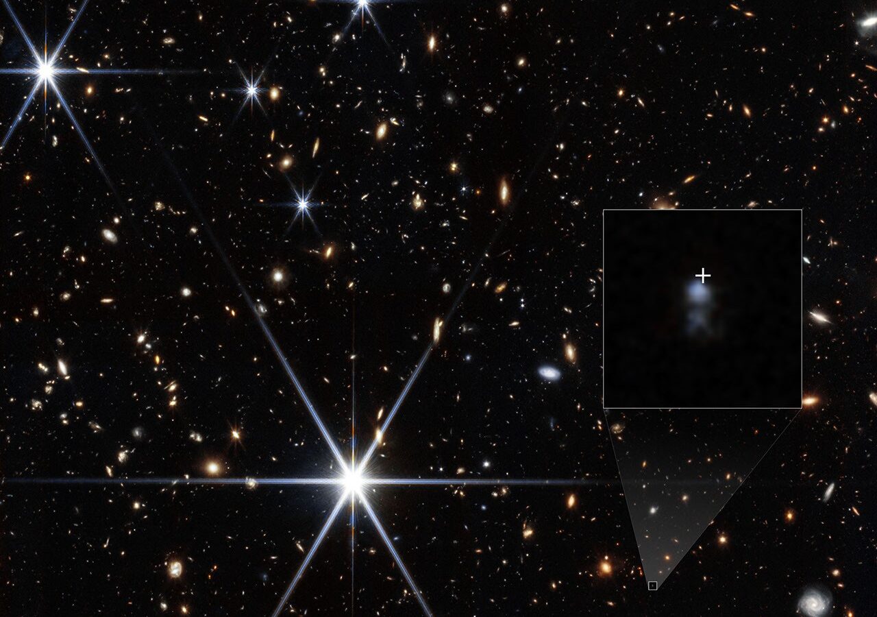 Espacio: Webb encuentra una galaxia inesperada para un destello remoto