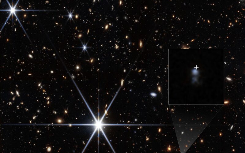 Espacio: Webb encuentra una galaxia inesperada para un destello remoto