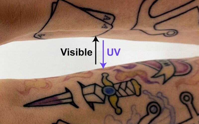Química: Tatuajes que puedes encender y apagar con luz