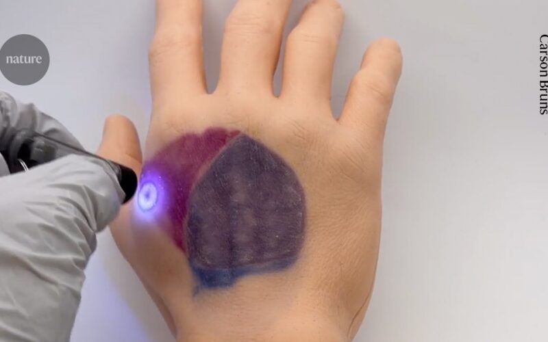 Química: Tintas invisibles para tatuajes que responden a la luz