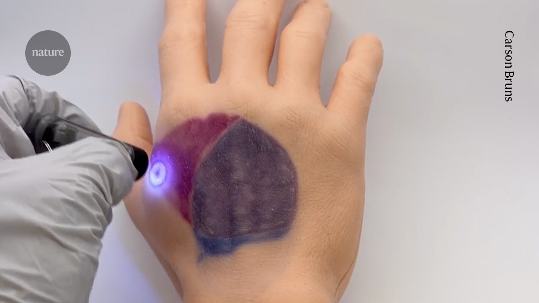 Química: Tintas invisibles para tatuajes que responden a la luz