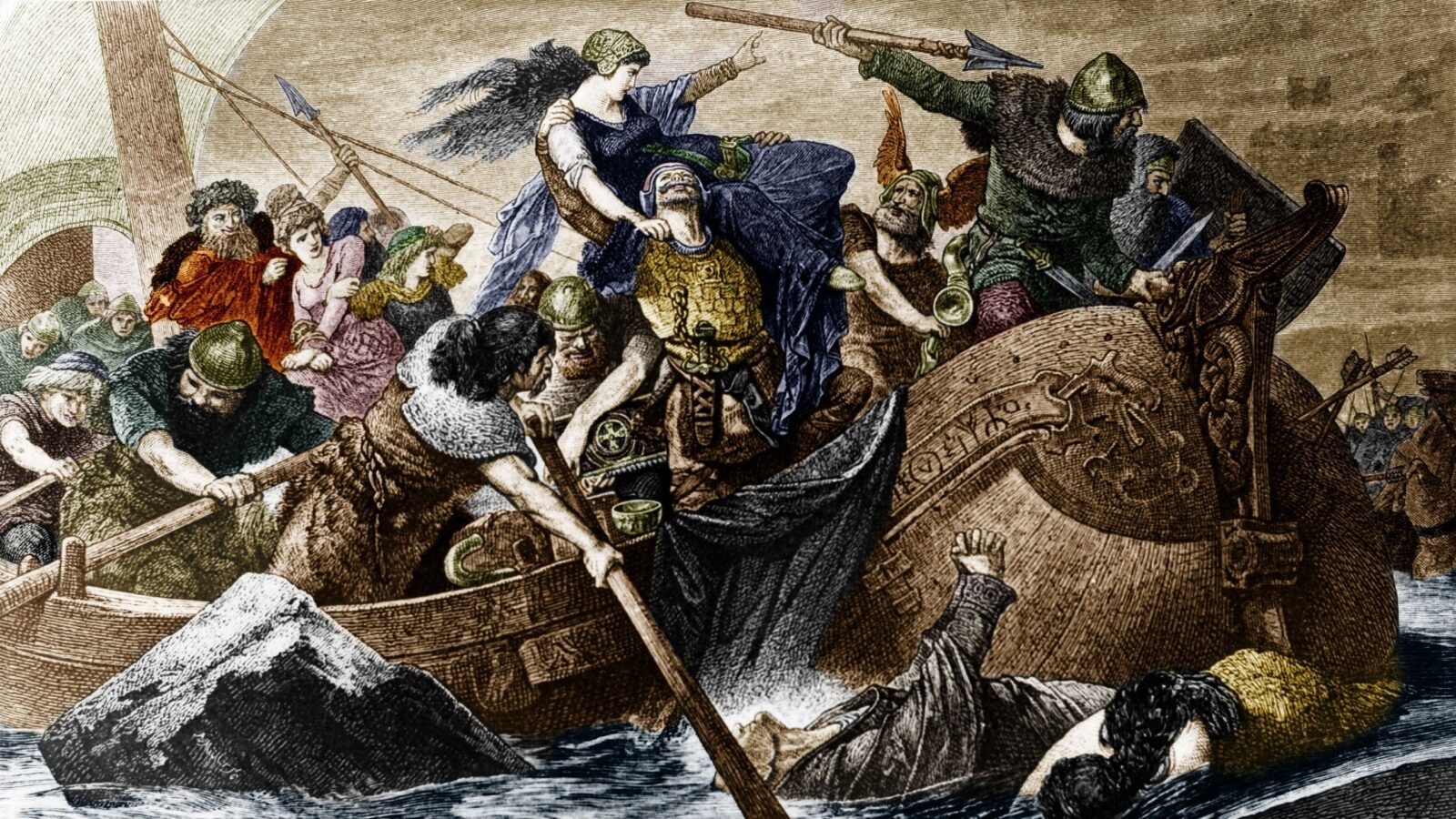 Arqueología: Una mujer asesinada sobre una tumba vikinga