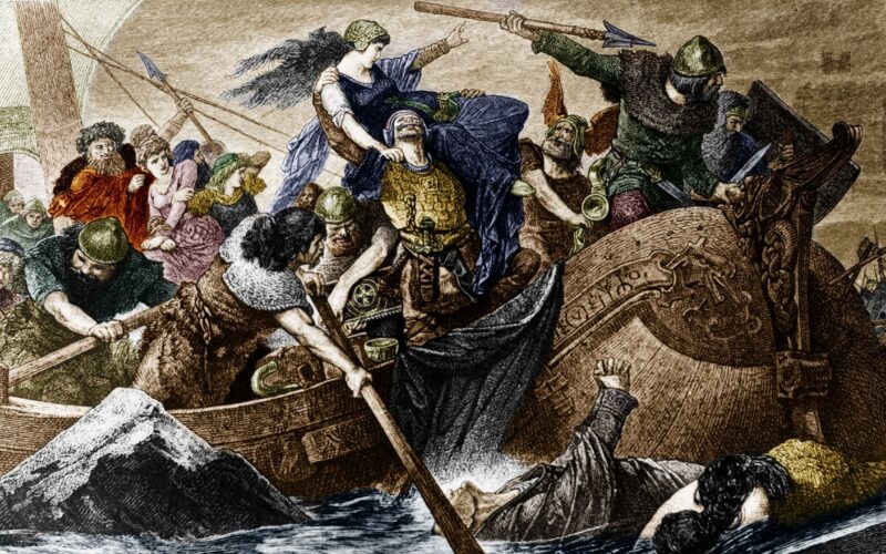 Arqueología: Una mujer asesinada sobre una tumba vikinga