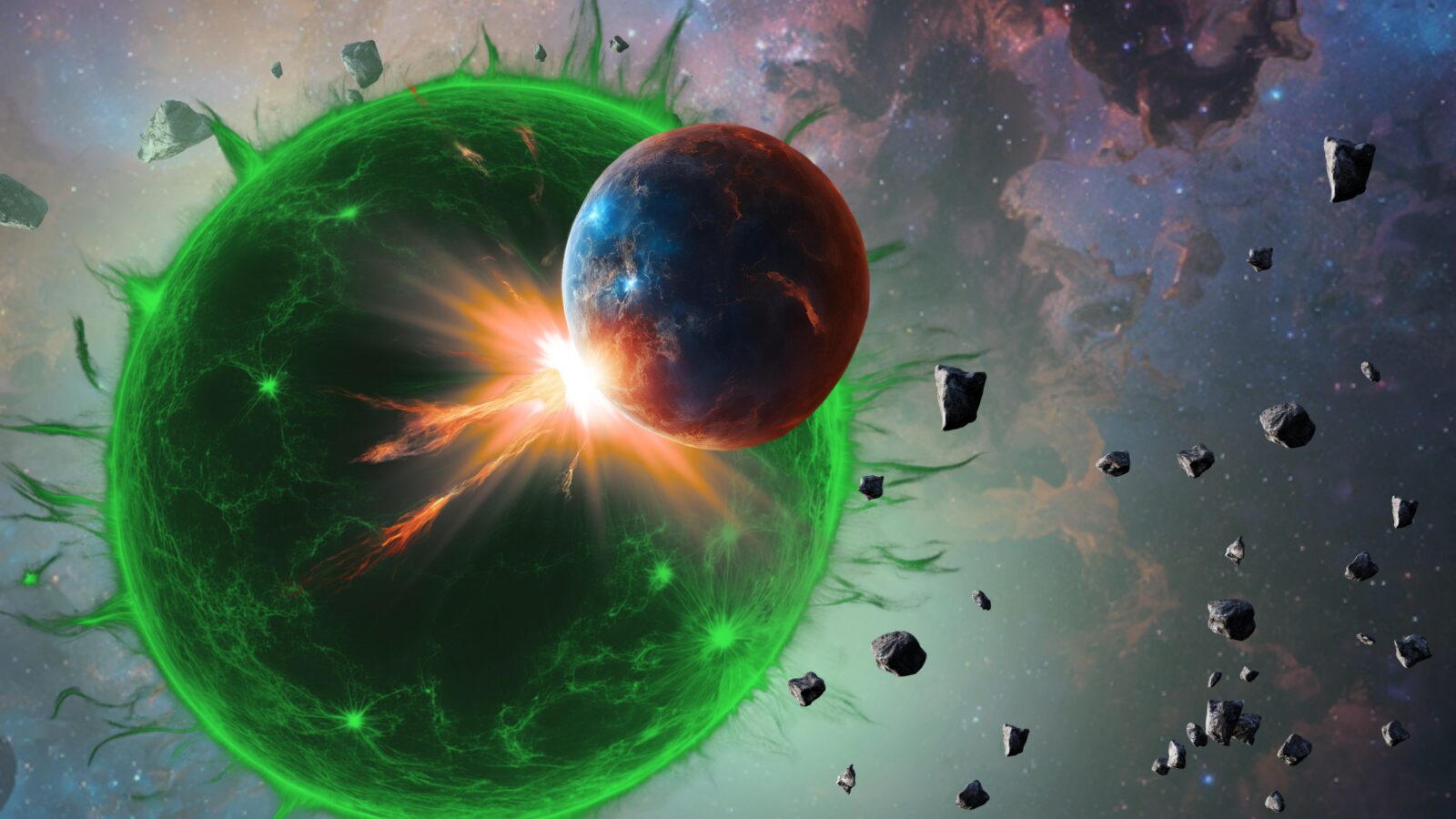 Espacio: Una enana blanca podría brillar de verde