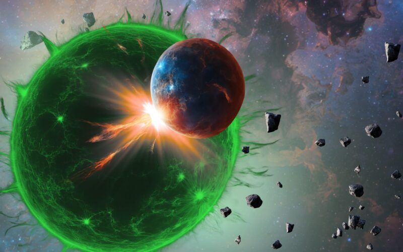 Espacio: Una enana blanca podría brillar de verde