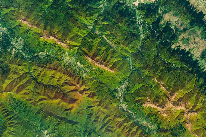 Ecología: El otoño tiñe los montes Bieszczady de Polonia