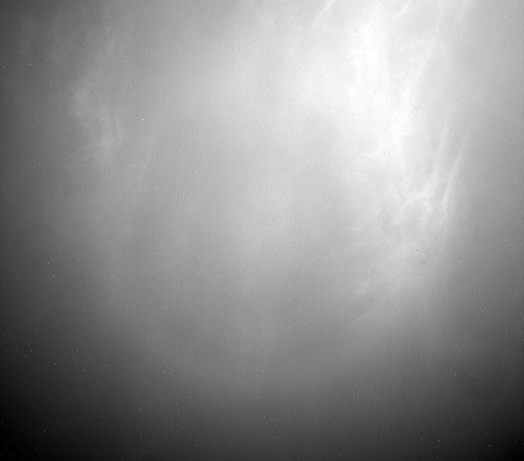 Espacio: Curiosity capta las nubes del otoño marciano