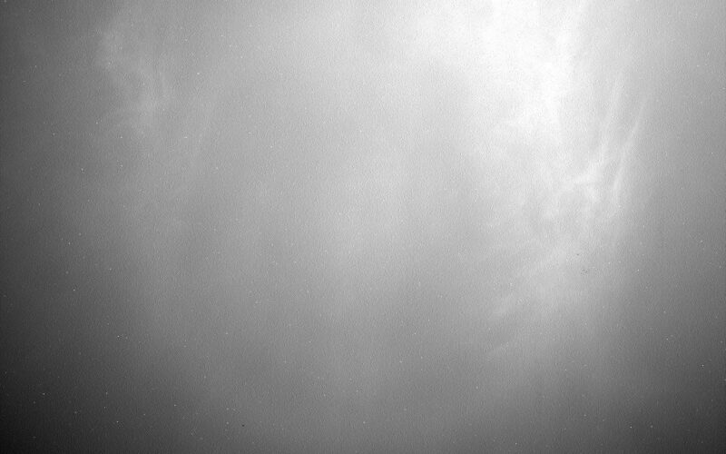 Espacio: Curiosity capta las nubes del otoño marciano