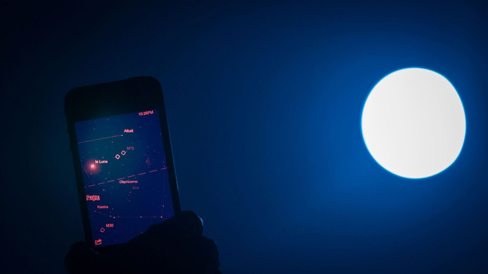 Espacio: Usa apps sin perder el cielo tenue