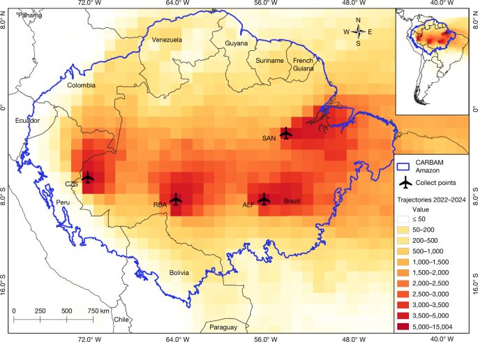 Clima: Las quemas humanas impulsan las emisiones amazónicas