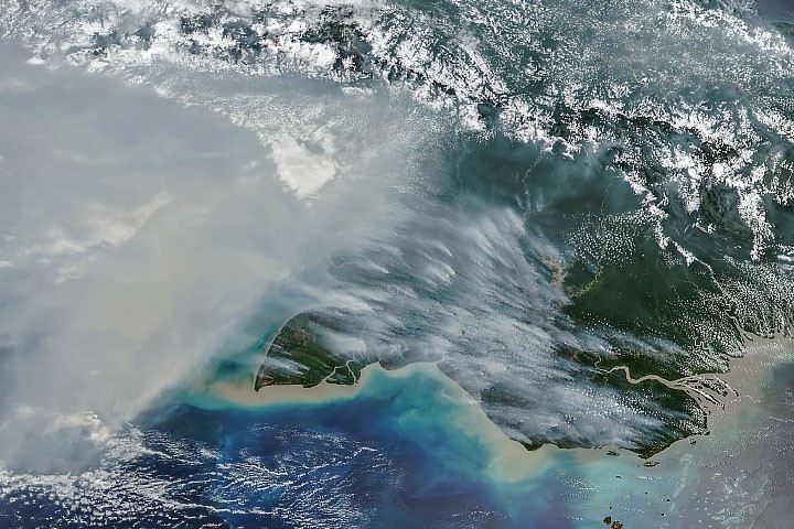 Clima: Nueva Guinea arde bajo una fuerte sequía