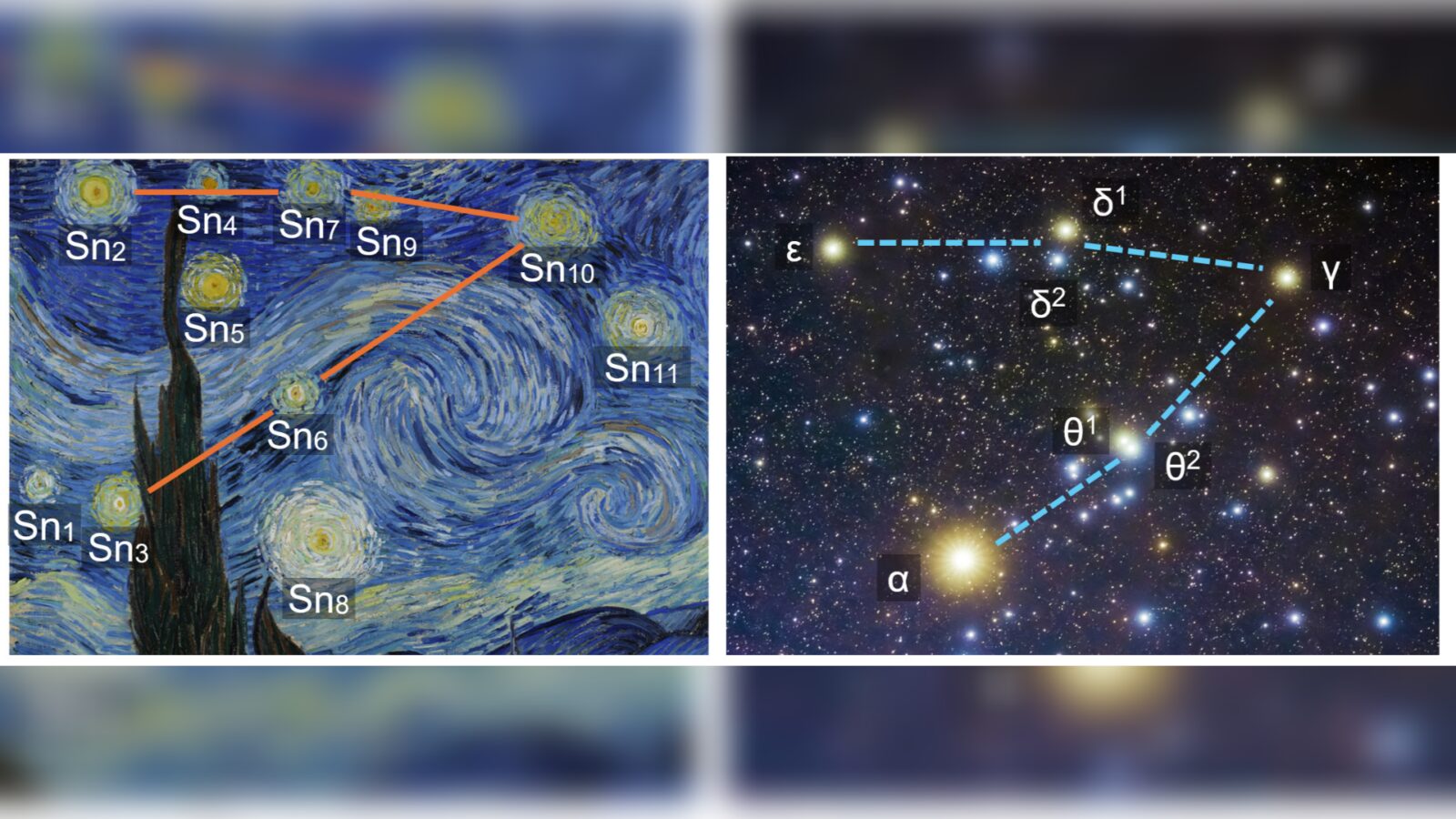 Espacio: El cielo que pudo inspirar a Van Gogh