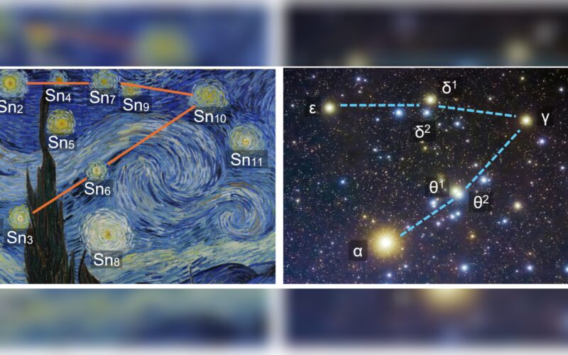 Espacio: El cielo que pudo inspirar a Van Gogh