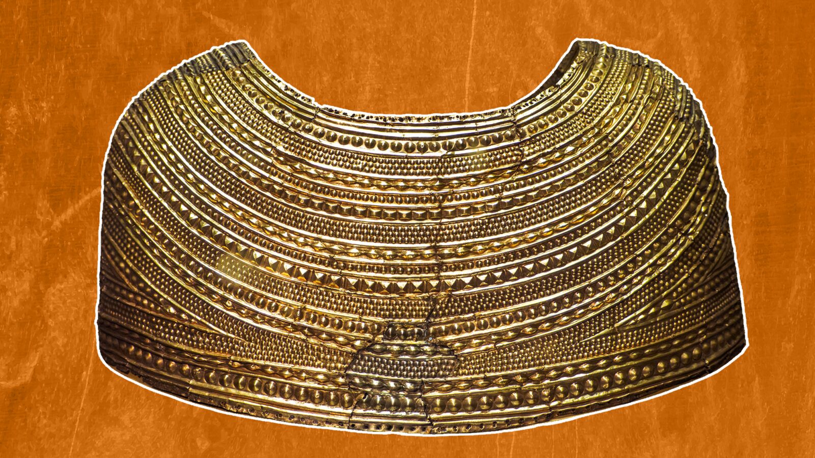 Arqueología: Una capa de oro que limitaba los movimientos